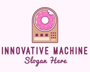 Pastry Donut Machine logo design