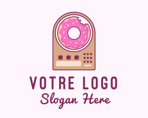 Snack - Pastry Donut Machine logo design