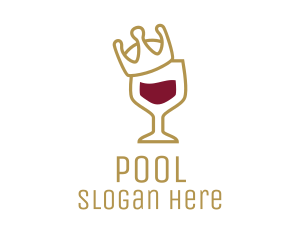 Bar - Royal Wine Glass logo design