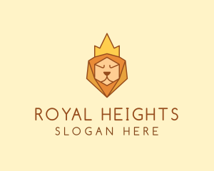 Highness - Royal Wild Lion logo design