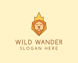 Royal Wild Lion logo design