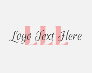 Cursive - Pastel Feminine Beauty logo design