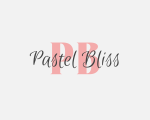 Pastel Feminine Beauty logo design