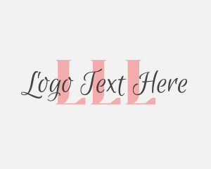 Delicate - Pastel Feminine Beauty logo design