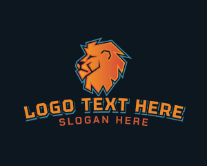 Character - Wild Lion Gaming logo design