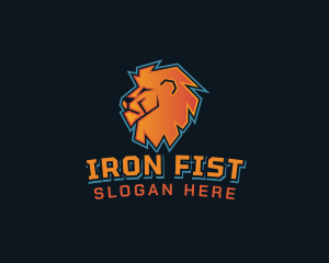 Tough - Wild Lion Gaming logo design