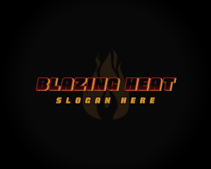 Fire - Hot Fire Flame logo design