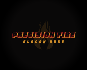 Hot Fire Flame logo design