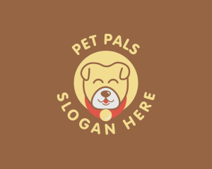 Pet Dog Puppy logo design