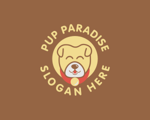 Pet Dog Puppy logo design