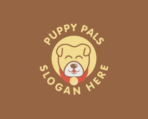 Pet Dog Puppy logo design