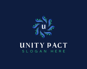 People Unity Support logo design