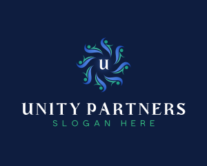 People Unity Support logo design