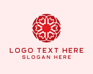 Symmetrical Tulip Logo
