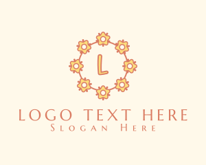 Leaf - Natural Eco Flower logo design