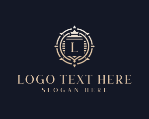 Boutique - High End Regal Crest logo design