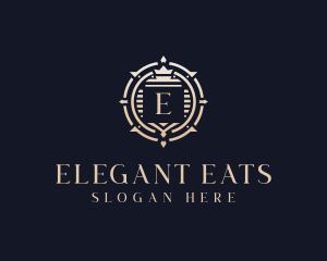 High End Regal Crest logo design