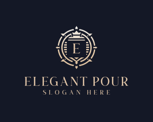 High End Regal Crest logo design