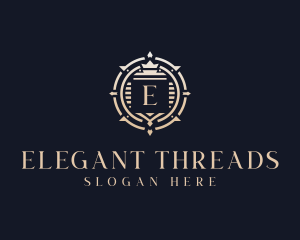 High End Regal Crest logo design