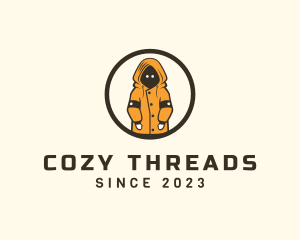 Mysterious Hoodie Raincoat logo design