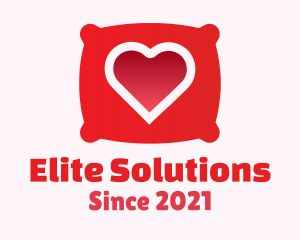 Home Depot - Red Pillow Heart logo design