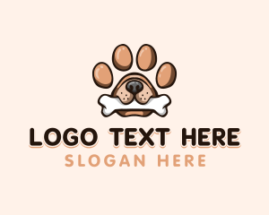 Paw Pet Dog logo design