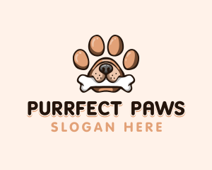 Paw Pet Dog logo design