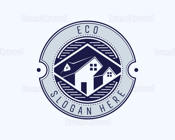 Home Residential Property Badge Logo