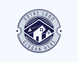 Home Residential Property Badge Logo