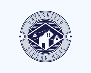 Real Estate - Home Residential Property Badge logo design
