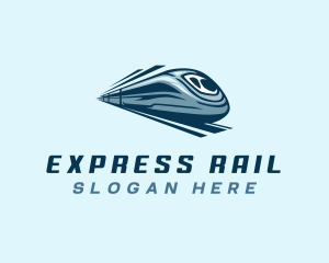 Fast Train Transportation logo design