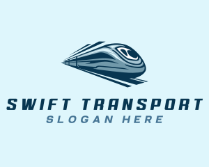 Transport - Fast Train Transportation logo design