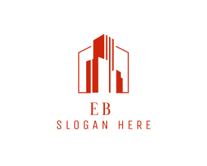 Office - Minimalist Building Architect logo design