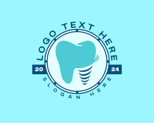 Orthodontics - Dental Tooth Dentist logo design