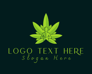 Herb - Wellness Hemp Therapy logo design