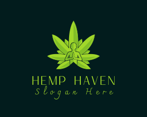 Wellness Hemp Therapy logo design