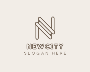 Creative Agency Letter N logo design