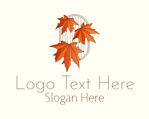 Dry Leaves Design  Logo