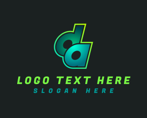 Letter Da - Media Studio Production logo design