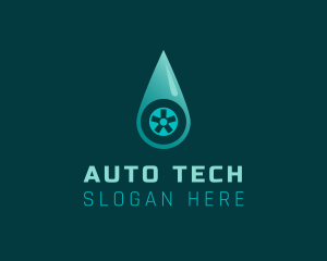 Automatic - Car Wash Wheel logo design