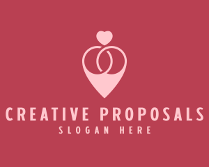Proposal - Couple Ring GPS logo design