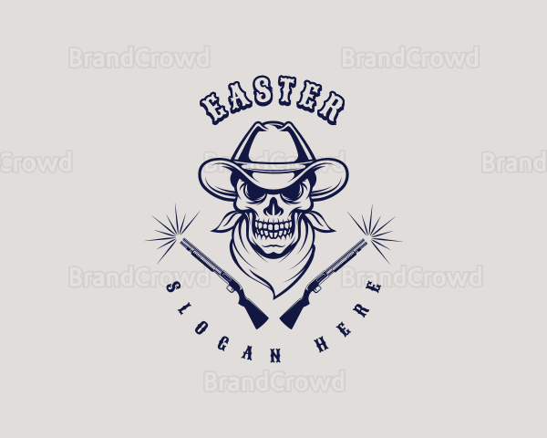 Cowboy Skull Gaming Logo