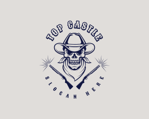 Cowboy Skull Gaming Logo