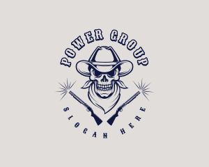 Streaming - Cowboy Skull Gaming logo design