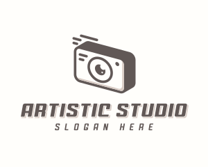 Studio - Photobooth Camera Studio logo design