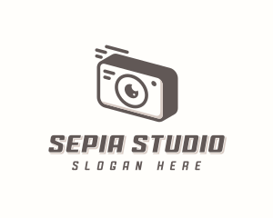 Photobooth Camera Studio logo design