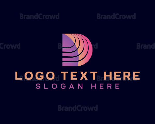 Creative Digital Startup Logo