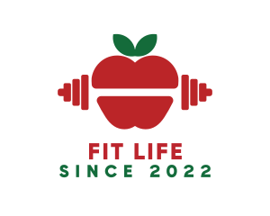 Apple Fitness Strength logo design