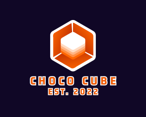Cyber Cube Application logo design