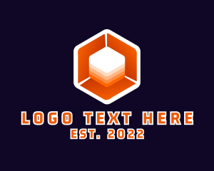 Cyber - Cyber Cube Application logo design